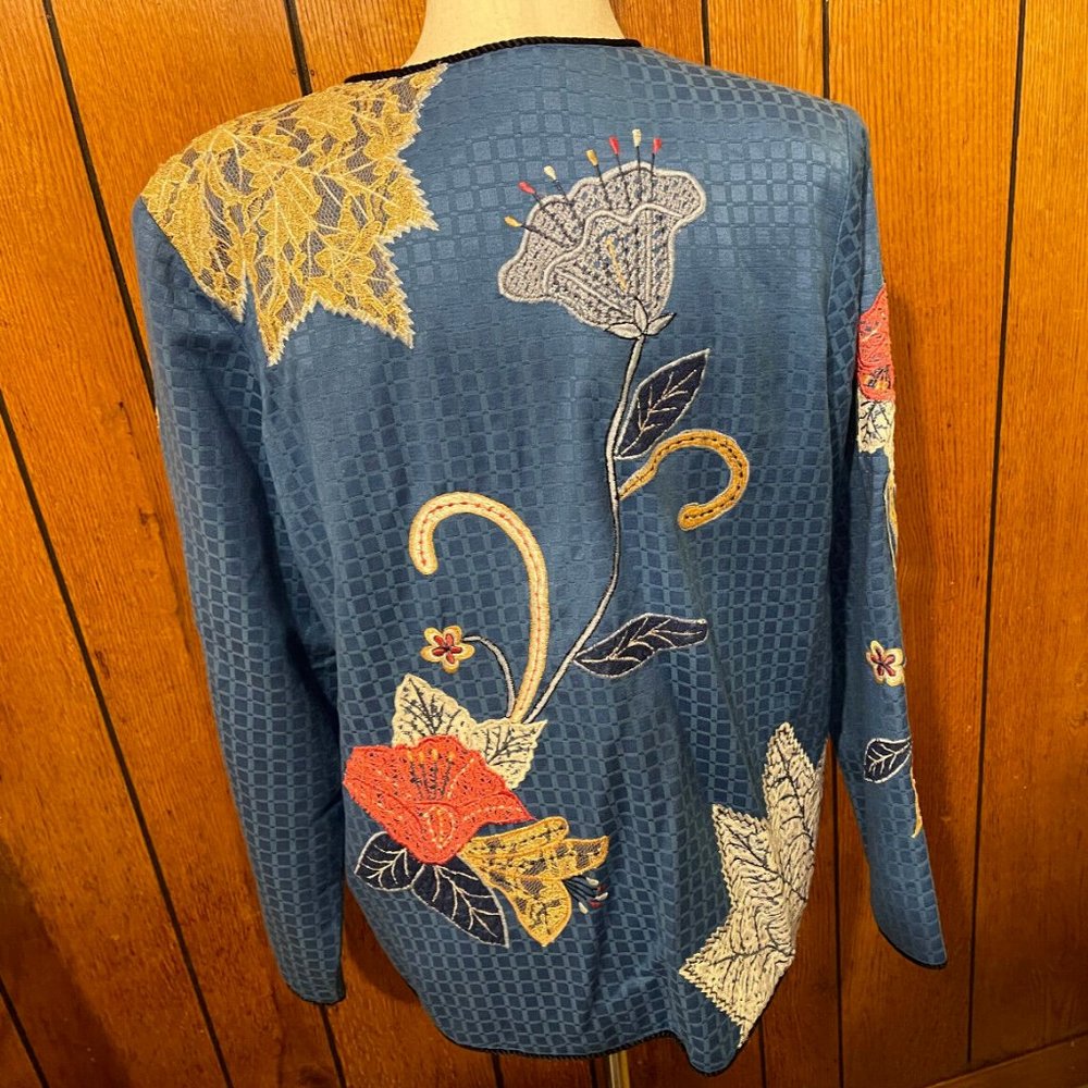Indigo Moon - Size M - Ladies Dress Jacket - NEW - Picture 5 of 6